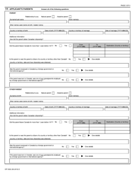 Form CIT0302 Application to Renounce Canadian Citizenship Under Subsection 9(1) - Canada, Page 3