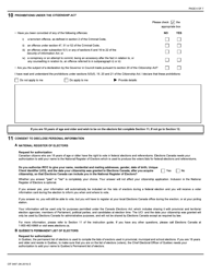 Form CIT0497 Application for Grant of Citizenship for Stateless Persons Born to a Canadian Parent on or After April 17, 2009 - Subsection 5(5) - Canada, Page 6