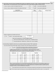Form CIT0532 Application for Canadian Citizenship - Adults Canadian Armed Forces Under Subsection 5(1) - Canada, Page 3
