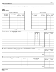Form IMM0008 Schedule 6A Business Immigrants - Self-employed Persons - Canada, Page 3