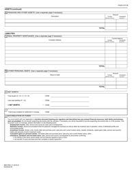 Form IMM0008 Schedule 6A Business Immigrants - Self-employed Persons - Canada, Page 4