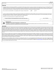 Form IMM1295 Application for Work Permit Made Outside of Canada - Canada, Page 5