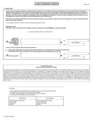 Form CIT0403 Application for Canadian Citizenship - Minors (Under 18 Years of Age) Applying Under Subsection 5(1) - Canada, Page 8