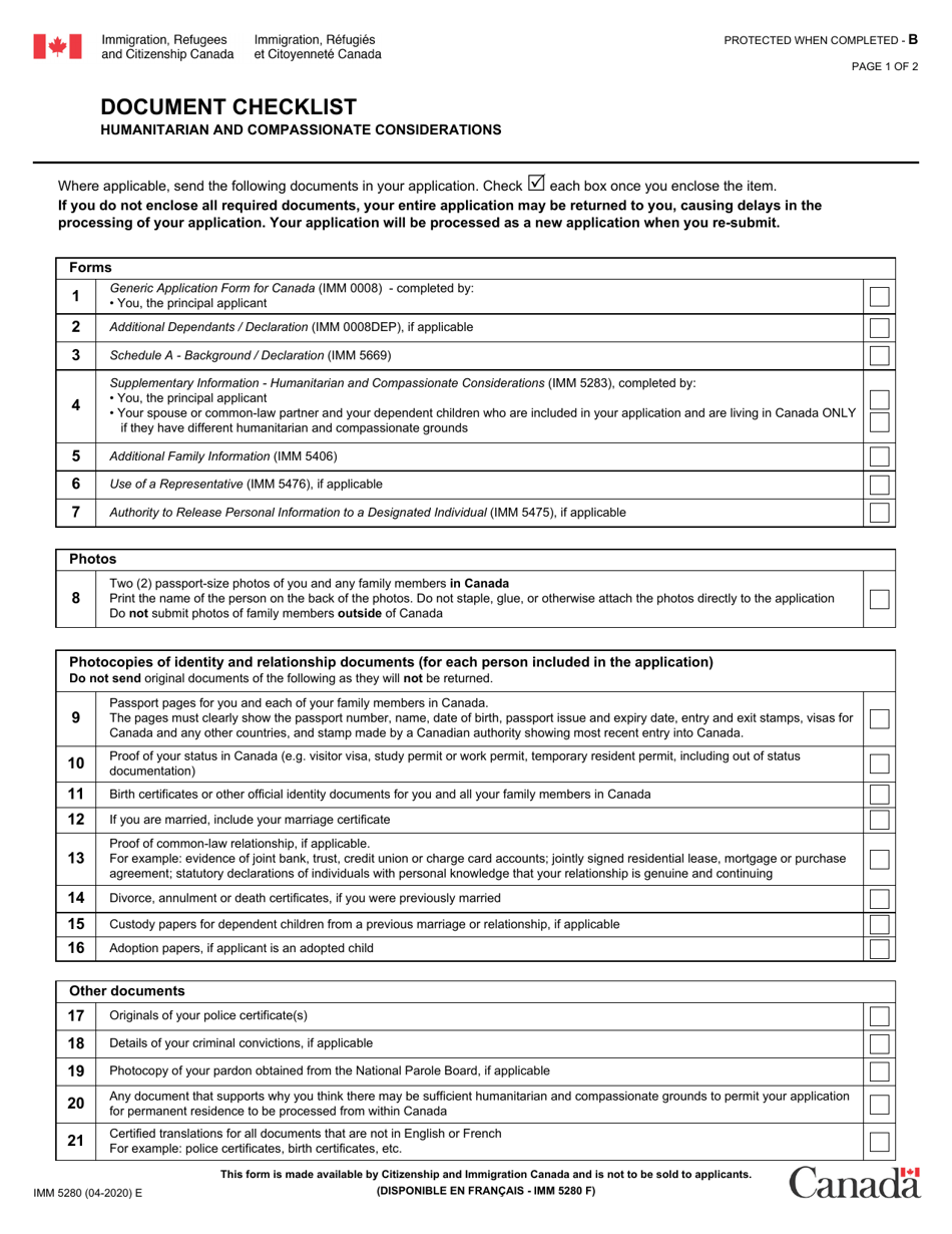 Form IMM5280 Fill Out Sign Online And Download Fillable PDF Canada form-imm5280-fill-out-sign-online-and-download-fillable-pdf-canada