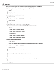 Form IMM5533 Document Checklist - Spouse (Including Dependent Children) - Canada, Page 10