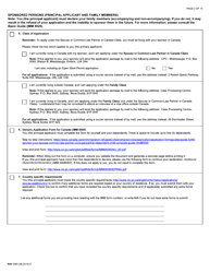 Form IMM5589 Document Checklist - Common-Law Partner (Including Dependent Children) - Canada, Page 2