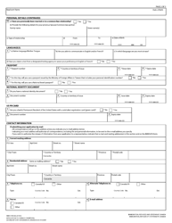 Form IMM5709 Application to Change Conditions, Extend My Stay or Remain in Canada as a Student - Canada, Page 2