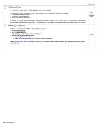 Form IMM5760 Document Checklist - Permanent Residence - Start up Business Class - Canada, Page 4