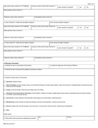 Form IMM5766 Start-Up Business Class Commitment Certificate - Canada, Page 2
