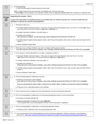 Form IMM5771 Document Checklist - Sponsor for Parents and Grandparents - Canada, Page 2