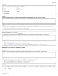 Form IMM5908 The Rural and Northern Immigration Pilot Community Interest Form - Canada, Page 4