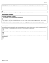 Form IMM5908 The Rural and Northern Immigration Pilot Community Interest Form - Canada, Page 6