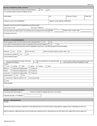 Form IMM5983 Offer of Employment Home Child Care Provider Pilot and Home Support Worker Pilot - Canada, Page 2