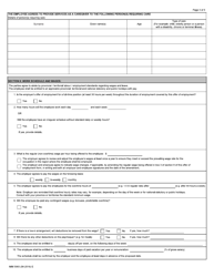 Form IMM5983 Offer of Employment Home Child Care Provider Pilot and Home Support Worker Pilot - Canada, Page 3