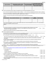 Forme CIT0002 Demande De Citoyennete Canadienne Adultes (18 Ans Ou Plus) Demande En Vertu Du Paragraphe 5(1) - Canada (French), Page 5