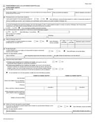 Forme CIT0010 Partie 1 Confirmation De La Citoyennete Canadienne Du Ou DES Parents Adoptifs - Canada (French), Page 3