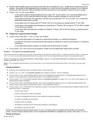 Forme CIT0001 Demande De Certificat De Citoyennete Pour Adultes Et Mineurs (Preuve De Citoyennete) En Vertu De L&#039;article 3 De La Loi Sur La Citoyennete - Canada (French), Page 10