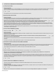 Forme CIT0532 Demande De Citoyennete Canadienne - Adultes - Forces Armees Canadiennes - En Vertu Du Paragraphe 5(1.2) Ou 5(1.3) - Canada (French), Page 5