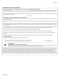 Forme IMM0008DEP Personnes a Charge Additionnelles / Declaration - Canada (French), Page 3