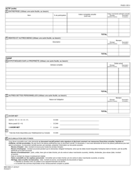 Forme IMM0008 Agenda 6 Gens D&#039;affaires Immigrants - Investiseurs Et Entrepreneurs a Destination Du Quebec - Canada (French), Page 4