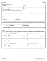 Forme IMM5257 Demande De Visa De Resident Temporaire - Canada (French), Page 3
