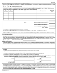 Forme IMM5524 Demande De Titre De Voyage Pour Resident Permanent - Canada (French), Page 3