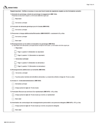 Forme IMM5533 Liste De Verification DES Documents - Epoux (Incluant Les Enfants a Charge) - Canada (French), Page 10