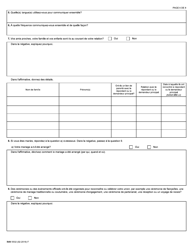 Forme IMM5532 Renseignements Sur La Relation Et Evaluation Du Parrainage - Canada (French), Page 6
