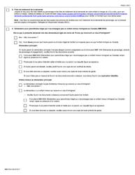 Forme IMM5534 Liste De Verification DES Documents - Enfant a Charge - Canada (French), Page 2