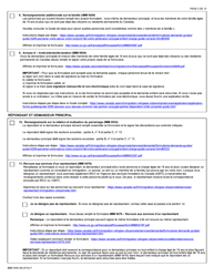 Forme IMM5589 Liste De Verification DES Documents - Conjoint De Fait (Incluant Les Enfants a Charge) - Canada (French), Page 3