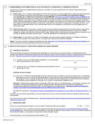Forme IMM5589 Liste De Verification DES Documents - Conjoint De Fait (Incluant Les Enfants a Charge) - Canada (French), Page 7
