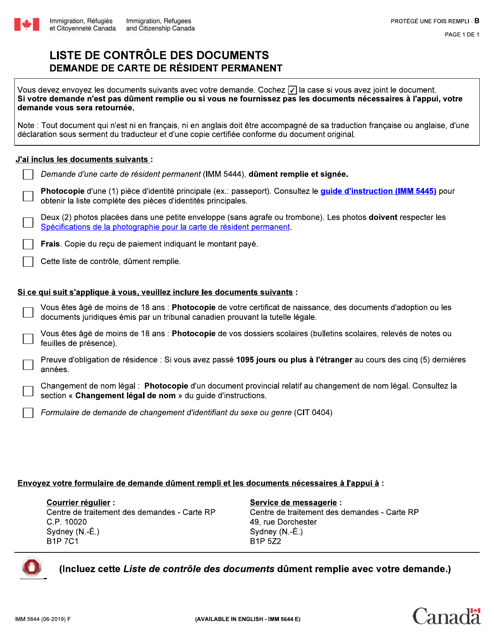 Forme IMM5644  Printable Pdf