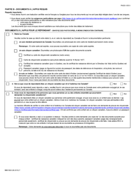 Forme IMM5629 Liste De Contrele DES Documents Partenaire Conjugal (Incluant Les Enfants a Charge) - Canada (French), Page 4