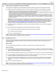 Forme IMM5629 Liste De Contrele DES Documents Partenaire Conjugal (Incluant Les Enfants a Charge) - Canada (French), Page 6