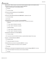 Forme IMM5629 Liste De Contrele DES Documents Partenaire Conjugal (Incluant Les Enfants a Charge) - Canada (French), Page 9