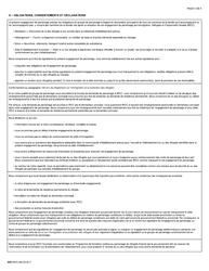 Forme IMM5670 Engagement De Parrainage Et Plan D&#039;etablissement - Groupes De Cinq - Canada (French), Page 5