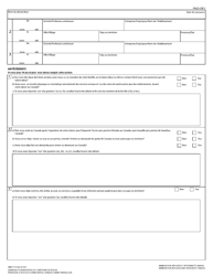 Forme IMM5710 Demande Pour Modifier Les Conditions De Sejour, Proroger Le Sejour Ou Demeurer Au Canada Comme Travailleur - Canada (French), Page 4