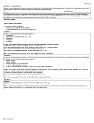 Forme IMM5707 Renseignements Sur La Famille - Canada (French), Page 2