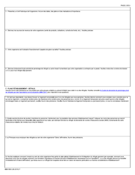 Forme IMM5663 Engagement De Parrainage Et Plan D&#039;etablissement - Repondants Communautaires (RC) - Canada (French), Page 2