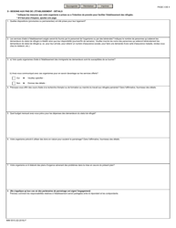 Forme IMM5515 Plan D&#039;aide a L&#039;etablissement Et Evaluation Financiere Repondants Communautaires - Canada (French), Page 3
