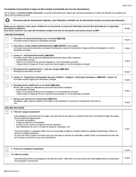 Forme IMM5760 Liste De Controle DES Documents - Residence Permanente - Categorie &quot;demaragge D&#039;entreprise&quot; - Canada (French), Page 2