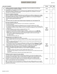 Forme IMM5690 Liste De Controle DES Documents Residence Permanente - Categorie DES Candidats DES Provinces Et Categorie DES Travailleurs Qualifies (Quebec) - Canada (French), Page 3