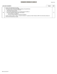 Forme IMM5722 Liste De Controle DES Documents Residence Permanente - Demandeurs De La Categorie DES Gens D&#039;affaires Selectionnes Par Le Quebec: Investisseurs Ou Entrepreneurs - Canada (French), Page 4