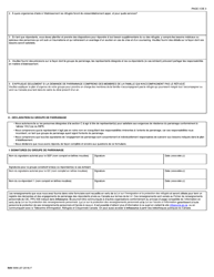 Forme IMM5956 Designation De Representants Dans Une Collectivite D&#039;etablissement Prevue - Canada (French), Page 3