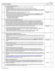 Forme IMM5981 List De Controle DES Documents Residence Permanente - Gardiens / Gardiennes D&#039;enfants En Milieu Familial Ou Aides Familiaux a Domicile - Canada (French), Page 4