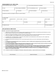 Forme IMM5984 Offre D&#039;emploi a Un Ressortissant Etranger Programme Pilote D&#039;immigration Dans Les Communautes Rurales Et Du Nord - Canada (French), Page 3
