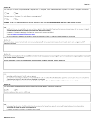 Forme IMM5908 Programme Pilote D&#039;immigration Dans Les Communautes Nordiques Et Rurales - Formulaire Sur L&#039;interet De La Communaute - Canada (French), Page 5
