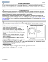 Form PPTC054 Adult Simplified Renewal Passport Application for Eligible Canadians Applying in Canada or the Usa - Canada, Page 5