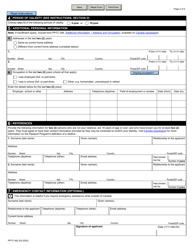 Form PPTC482 Adult Abroad Simplified Renewal Passport Application for Canadians Applying Outside of Canada and the Usa - Canada, Page 2