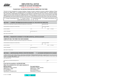 Form INF4 Employer Pull Notice Change of Account Information - California, Page 3